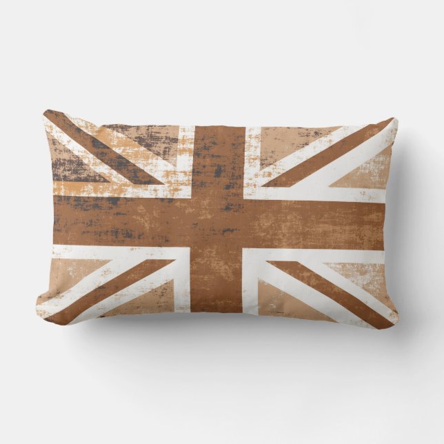 Coussin Rectangle Drapeau BRITANNIQUE britannique d'Union Jack dans (Recto)
