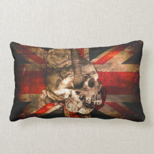 Coussin Rectangle Drapeau BRITANNIQUE d'Union Jack gothique
