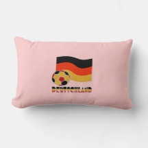 Drapeau d'Allemagne et ballon de football gris bor