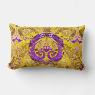 Coussin Rectangle Drapeau de dragon intersexe - Couleur du drapeau d