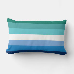 Coussin Rectangle Drapeau de fierté gay masculin