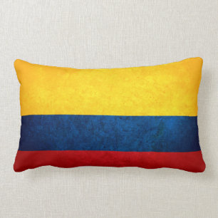 Coussin Rectangle Drapeau de la Colombie