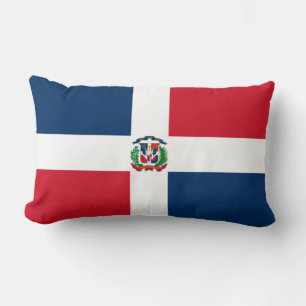 Coussin Rectangle Drapeau de la République dominicaine