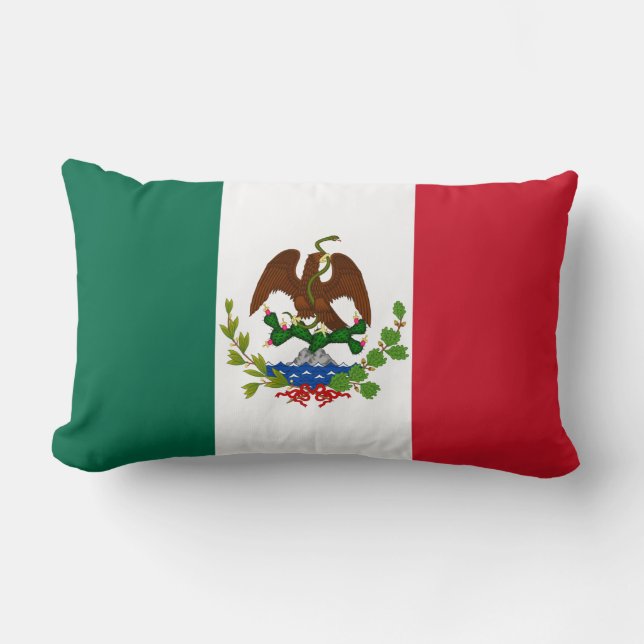 Coussin Rectangle Drapeau de la République mexicaine : 1824-1835, Pè (Recto)