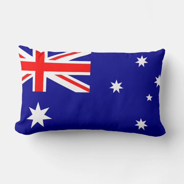 Coussin Rectangle Drapeau de l'Australie (Recto)