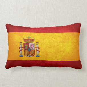 Coussin Rectangle Drapeau de l'Espagne