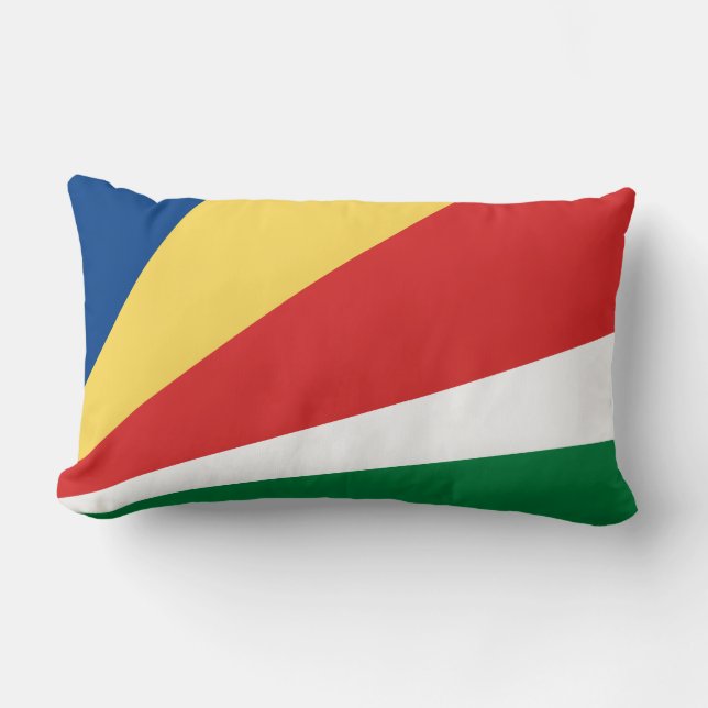 Coussin Rectangle Drapeau des Seychelles (Recto)