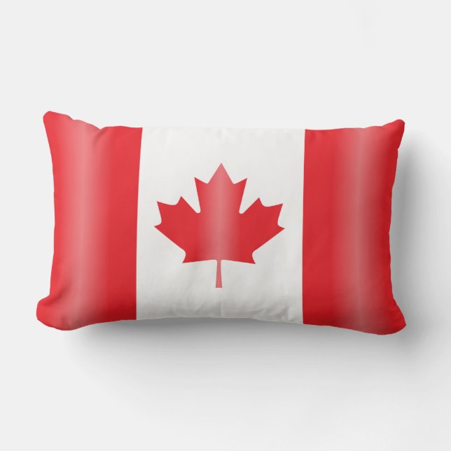 Coussin Rectangle drapeau du Canada (Recto)