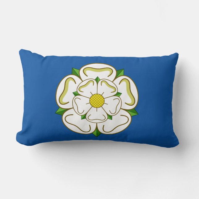 Coussin Rectangle Drapeau du Yorkshire (Recto)