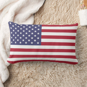 Coussin Rectangle Drapeau États-Unis