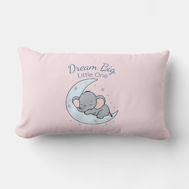 Coussin Rectangle Dream Big, Little One (Recto)