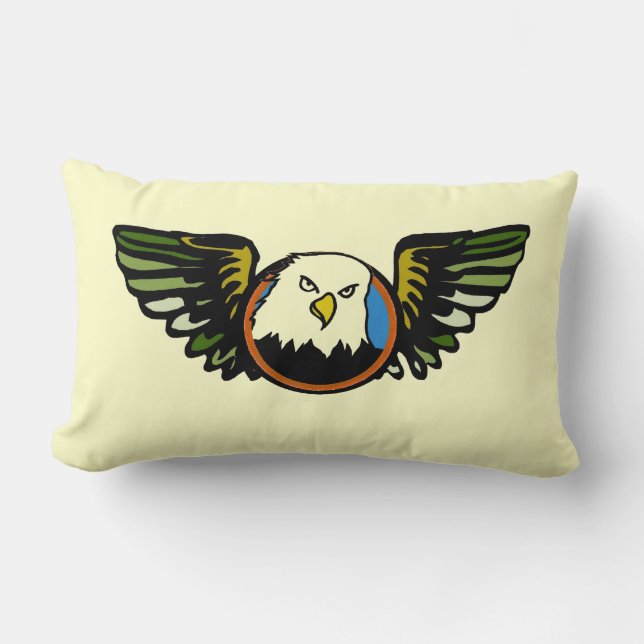 Coussin Rectangle Eagel Wings (Recto)