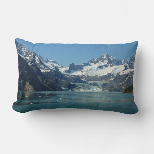 Coussin Rectangle Eaux glaciaires de l'Alaska (Recto)