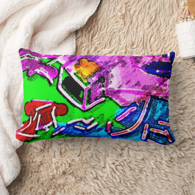 Coussin Rectangle Échec des mots (Couverture)