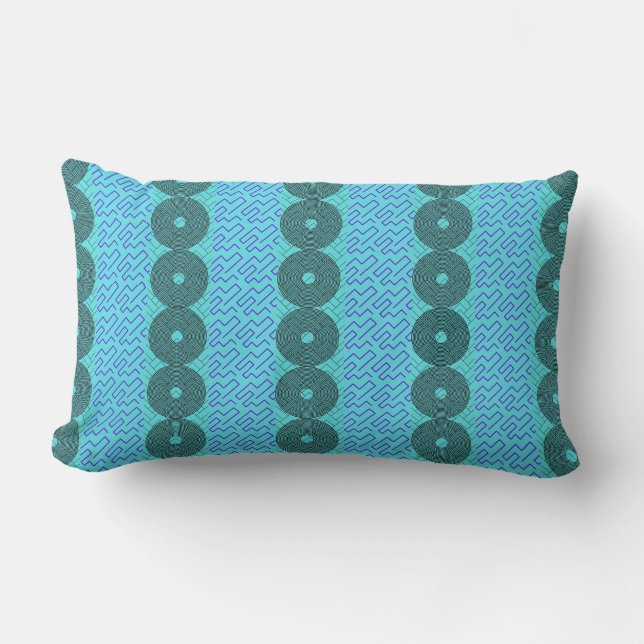 Coussin Rectangle Élégance algèbre (Recto)