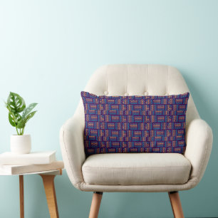 Coussin Rectangle Élégant Zigza élégant