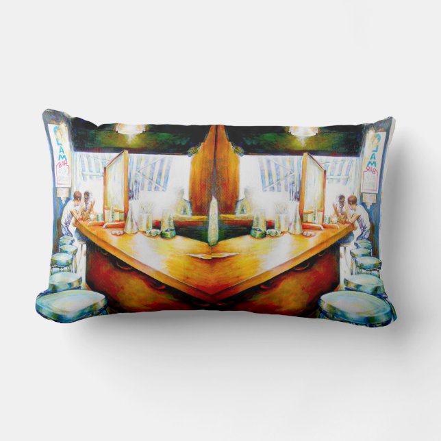 Coussin Rectangle Émotionnel pour motiver, logique pour justifier (Recto)