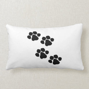 Coussin Rectangle Empreintes de pattes animaux