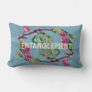 Coussin Rectangle Enchevêtrement de branche de cerisier