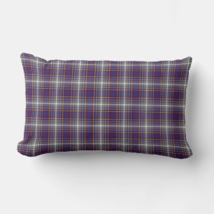 Coussin Rectangle État de tartan de Nevada