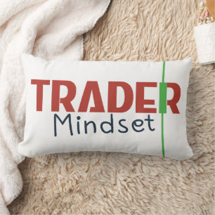 Coussin Rectangle État d'esprit du trader – Trading axé sur la disci