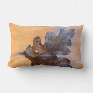 Coussin Rectangle États-Unis, Nouveau-Mexique. Feuille de chêne da