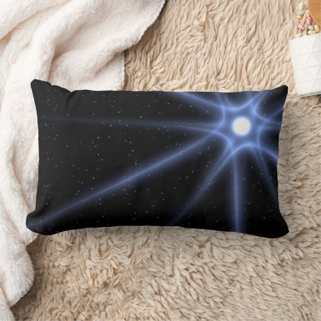 Coussin Rectangle Étoile Brillante (Couverture)
