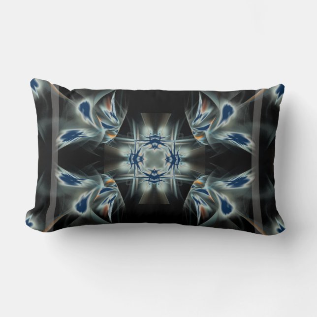 Coussin Rectangle Étoile Ikat Deco (Recto)