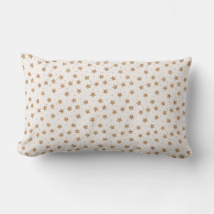 Coussin Rectangle Étoiles d'or