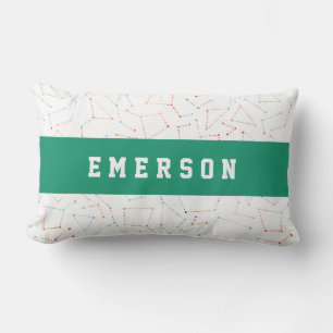 Coussin Rectangle Etoiles et espace amusant astronomie motif