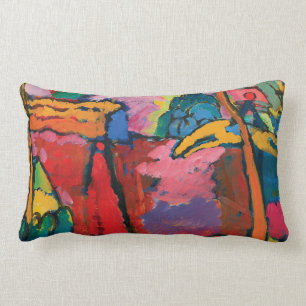 Coussin Rectangle Étude pour l'improvisation V par Wassily Kandinsk