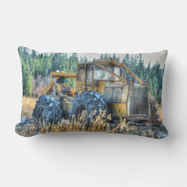 Coussin Rectangle Farm Machinery (Recto)