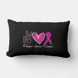 Coussin Rectangle Femme Costume de sensibilisation au cancer du sein
