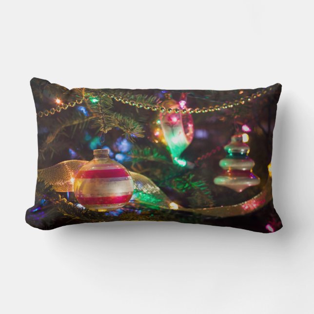 Coussin Rectangle Festive Vintage (Recto)