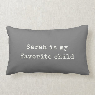 Coussin Rectangle Fête des pères amusante Humour moderne enfant pr