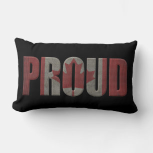 Coussin Rectangle Fier canadien
