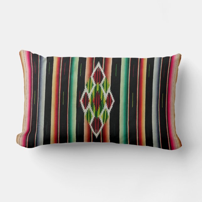 Coussin Rectangle Fiesta espagnole traditionnelle couvrante (Recto)