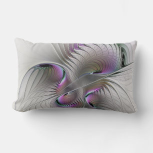 Coussin Rectangle Figure de fantaisie abstraite moderne timide Art f