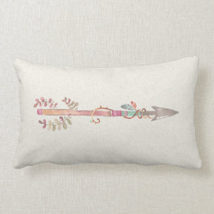 Coussin Rectangle Flèche de Boho de Natif américain