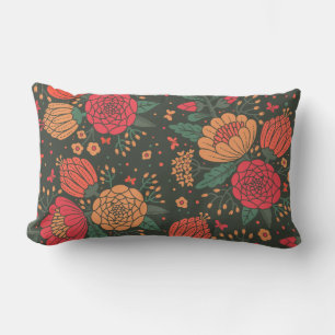 Coussin Rectangle fleur