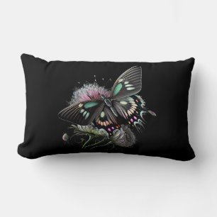 Coussin Rectangle fleur-papillon