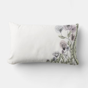 Coussin Rectangle Fleur sauvage