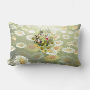 Coussin Rectangle Fleurs de printemps