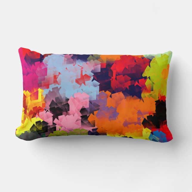 COUSSIN RECTANGLE FLEURS D'ÉTÉ (Recto)