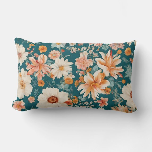 Coussin Rectangle Fleurs Extraordinaires (Recto)