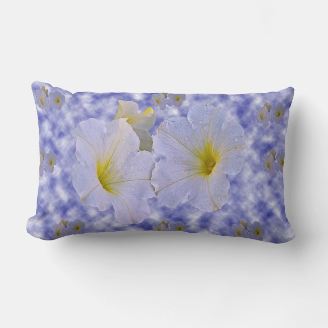 Coussin Rectangle Fleurs fraîches de printemps (Recto)