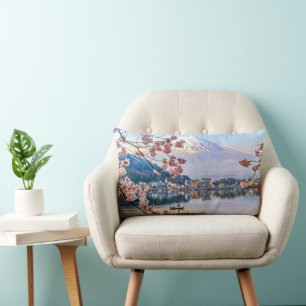 Coussin Rectangle Fleurs Spring Cherry Blossoms Japon