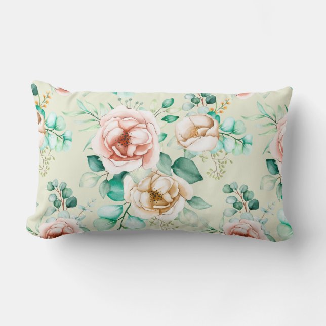 Coussin Rectangle Floral (Recto)