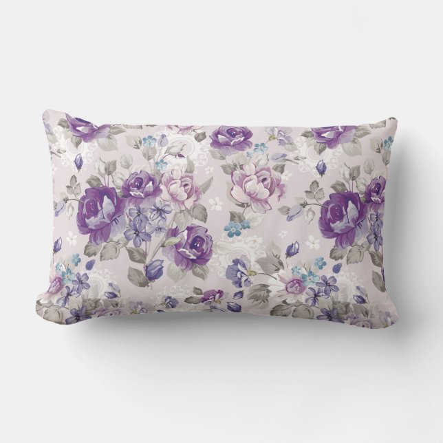 Coussin Rectangle Floral (Recto)