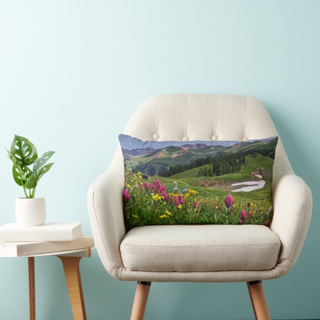 Coussin Rectangle Flowers (homonymie) | Wildflowers Durango (Chaise)